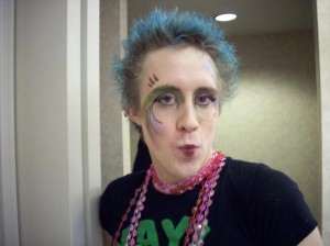 This guy has some weird obsession with cosplaying as Sailor Moon.