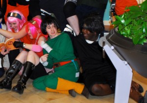 Anime Convention Tip #34: Don't let black Naruto molest you.