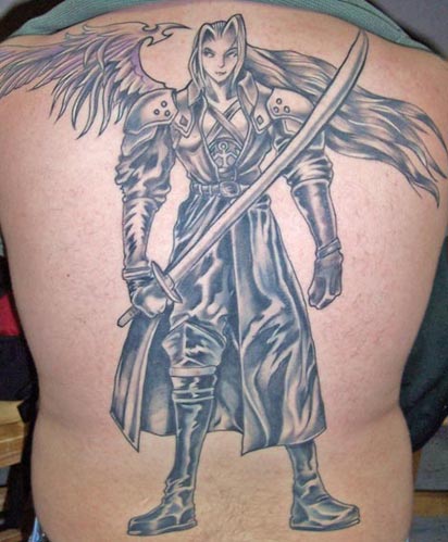 1 Comment :Final Fantasy, Sephiroth, tattoos More.